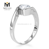 Anello solitario in oro 0.3CT 0.5CT 9K 10K 14K 18K IGI