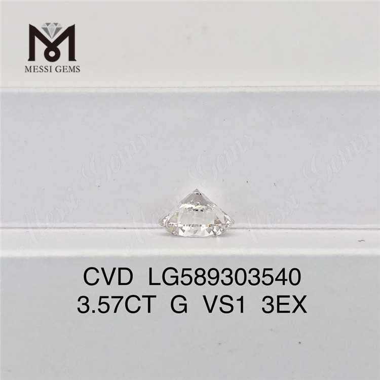 3.57CT G VS1 3EX Migliora i tuoi progetti di gioielli con il diamante CVD LG589303540丨Messigems