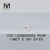 1.88CT E VS1 EX EX PEAR Lab Diamanti Purezza e brillantezza senza pari CVD LG598325652丨Messigems