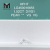 Diamanti da laboratorio TAGLIO PERA 1,52 carati D/VS1 VG