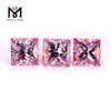 Prezzo all'ingrosso rosa VVS 1 carato 5.5x5.5mm Moissanite Princess taglio pietra sciolta