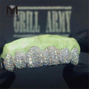 grillz con denti in oro 18 carati personalizzato Grillz con diamante Moissanite