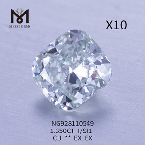 1.350ct I Color Diamanti coltivati ​​in laboratorio sciolti all'ingrosso SI1 EX