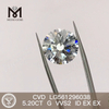 5.20CT G VVS2 ID EX EX diamante coltivato in laboratorio CVD LG561296038 