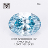 1.06CT VS2 OV diamante da laboratorio all\'ingrosso FANCY BLUE HPHT NF303230010
