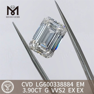 3.90CT G VVS2 EX Pietre cvd smeraldo LG600338884 