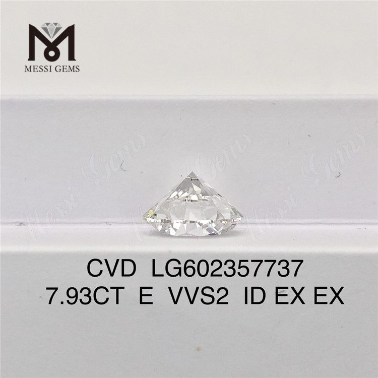 7.93CT E VVS2 ID EX EX diamante cvd online Brillantezza e Bellezza LG602357737