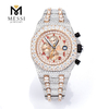 Orologio Moissanite sofisticato ed elegante da uomo
