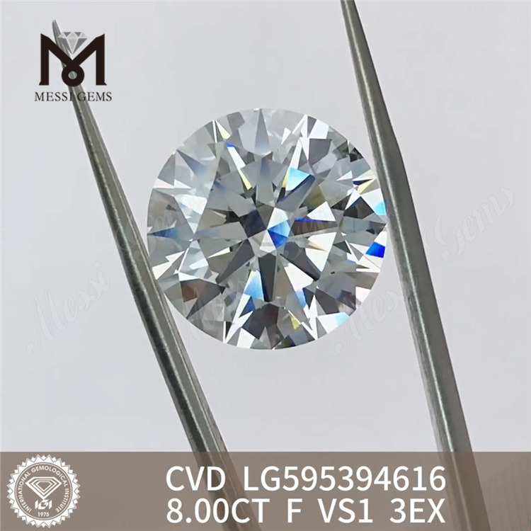 Diamante CVD da 8 ct F VS1 3EX Diamante artificiale LG595394616