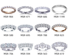 Anelli di fidanzamento con diamante coltivato PT950 6.2G Bellezza etica per tutta la vita