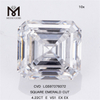 4.22CT E VS1 EX EX SQUARE EMERALD CUT Diamanti creati in laboratorio per CVD all\'ingrosso LG597379372 丨Messigems