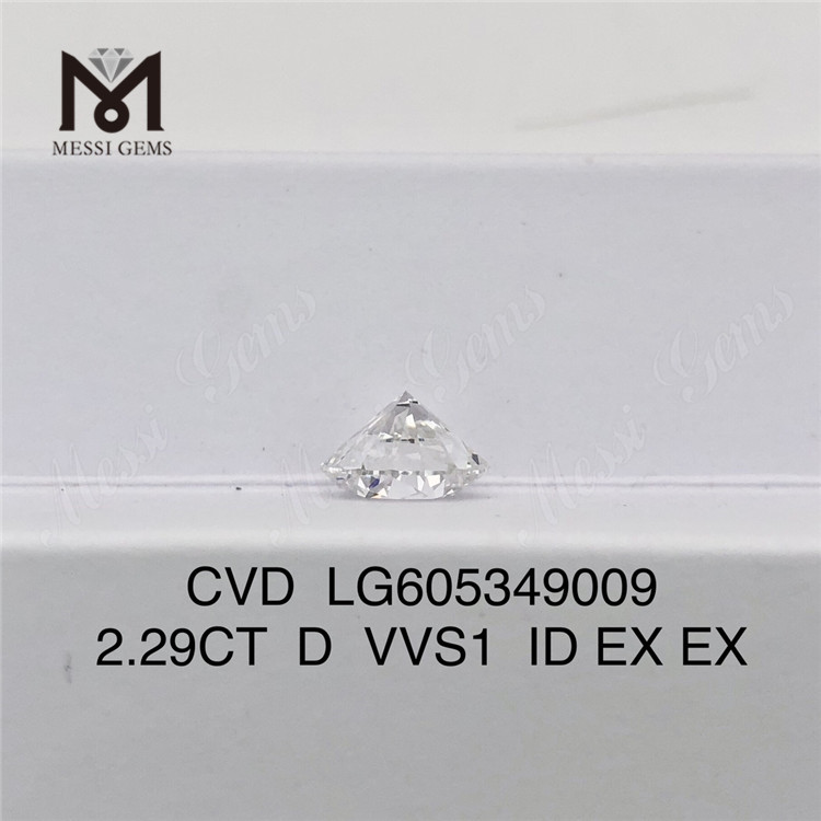 2.29CT D VVS1 igi diamante cvd Acquisti all\'ingrosso丨Messigems LG605349009