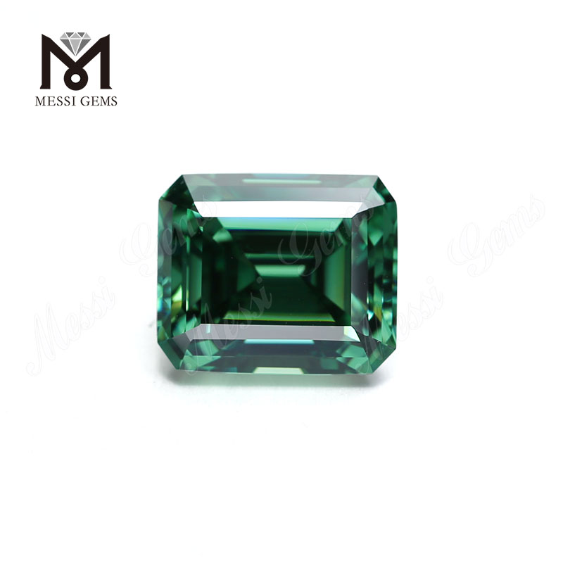 produttore di pietra moissanite smeraldo