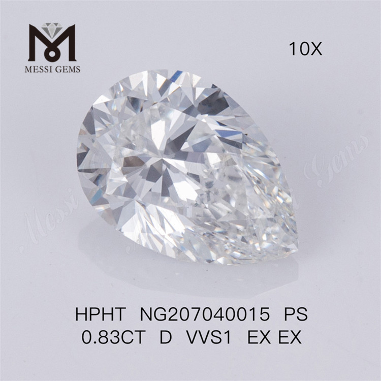 Diamanti da laboratorio PS 0,83CT D VVS1 EX EX