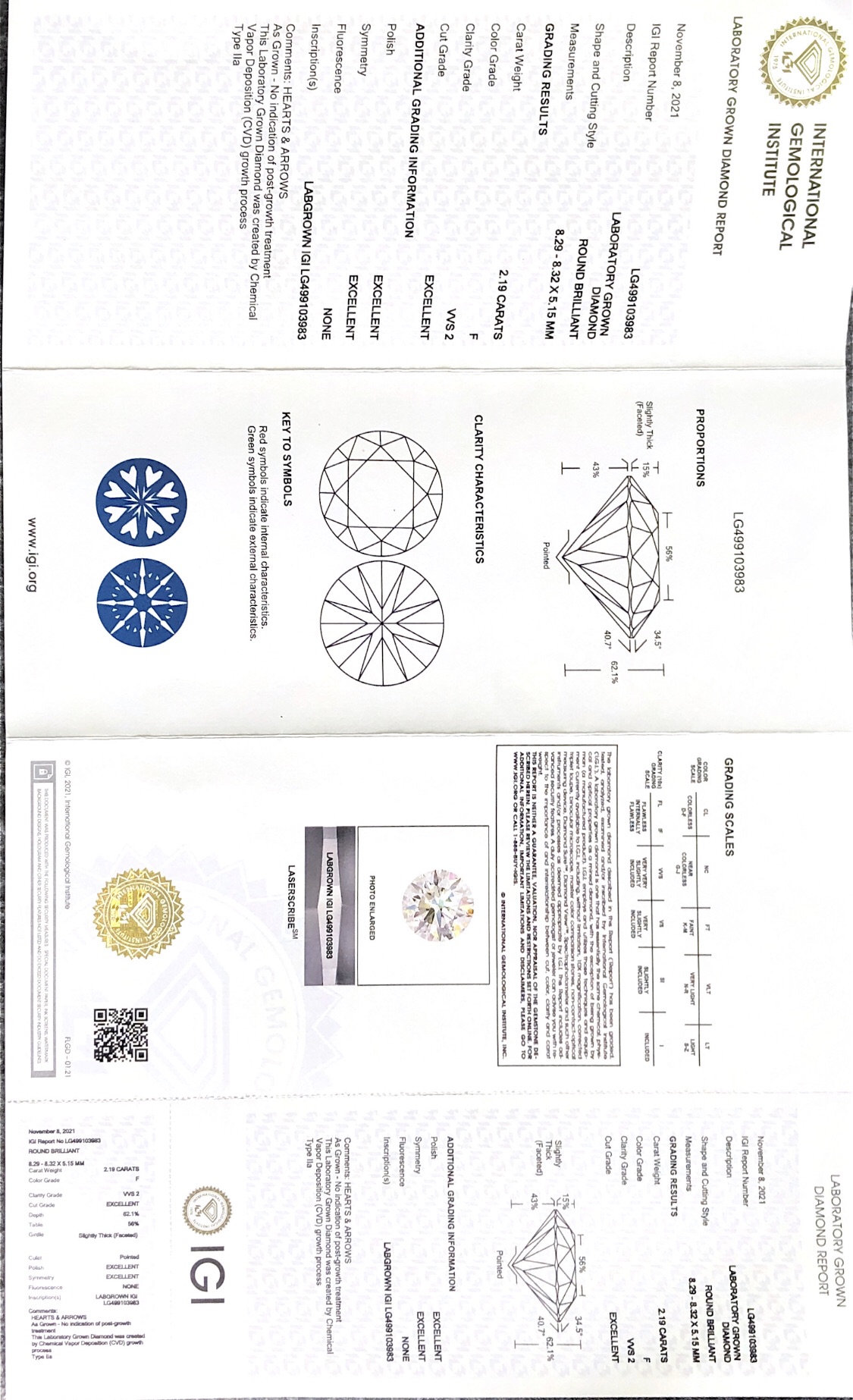 diamante da laboratorio sciolto a buon mercato