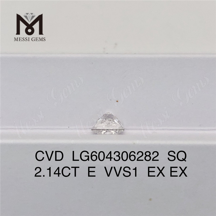 2.14CT E VVS1 SQ diamante cvd Sustainable Choices LG604306282丨Messigems