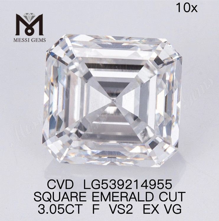 Diamante da laboratorio Asscher Cut