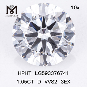Diamanti VVS2 3EX HPHT da 1,05CT in vendita HPHT LG593376741